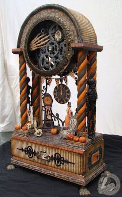 Unique Halloween Decorating Ideas with Steampunk Style - Decoration - Halloween - Ideas - Photo - Design Trend