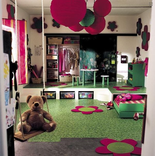 Phòng chơi màu sắc dành cho bé - Thiết kế - Ý tưởng