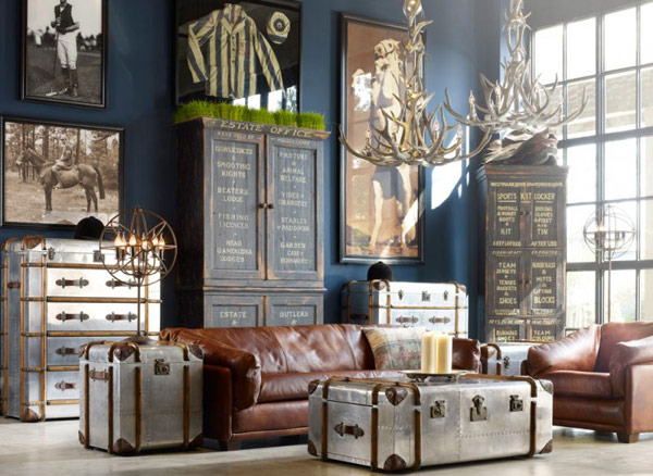 Sophisticated and Creative Eclectic-Vintage Room Designs by Timothy Oulton - Design - Interior Design - Design News - Photos