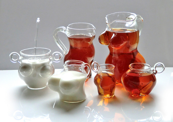 BST Ly Tách "Gợi Cảm" Tea & A Của Luis Caicedo - Ly tách - Luis Caicedo - Thuỷ tinh - Ý tưởng