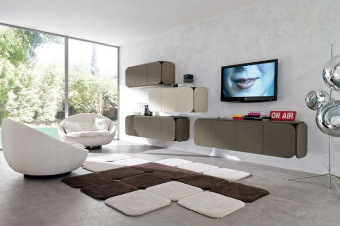 Fabulous living spaces designs from Euromobil - Interior Design