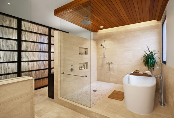 Bộ đôi thiết kế bồn tắm và khu vực tắm đẹp mắt - Thiết kế - Phòng tắm - Bồn tắm