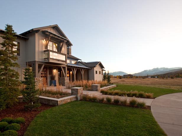 Front Yard before a Dream Home - Front yard