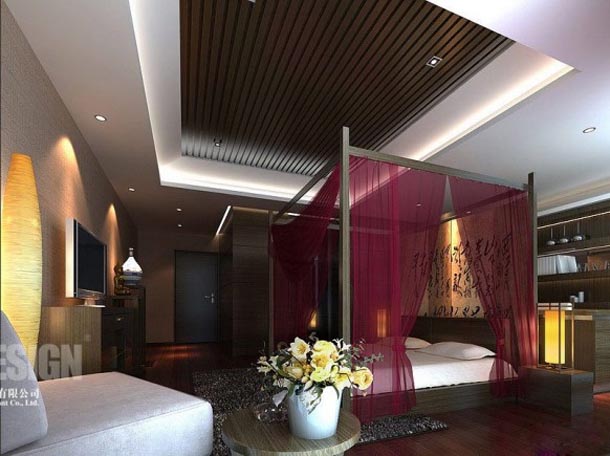 Phòng ngủ theo phong cách Trung Hoa đầy thanh thoát - Nội thất - Phòng ngủ - Trang trí - Phong Thuỷ - Trung Hoa - Ý tưởng