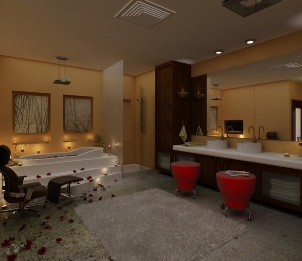 Ultimate Luxurious Romantic Bathroom Design Inspirations - Design - Bathroom - Ideas