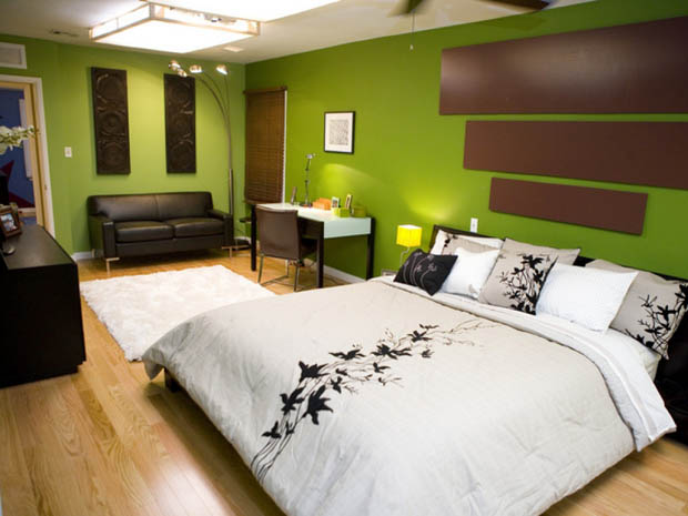 สวยพริ้ง! "แบบห้องนอนสีเขียว" สดชื่นยามพักผ่อน.. - ห้องนอนสีเขียว - แบบห้องนอนสวย - แต่งห้องนอนสีเขียว - จัดห้องสีเขียวสดใส - ไอเดียแต่งห้องนอน