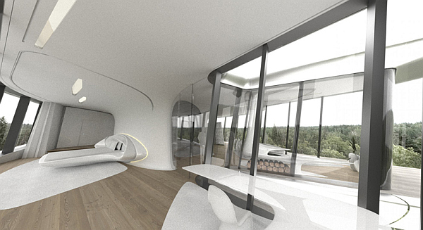 Russian Billionaire Builds a Uber-cool Futuristic Spaceship Home For Supermodel Naomi Campbell - Naomi Campbell - Dream Home - Design - Interior Design - Design News - Spaceship House