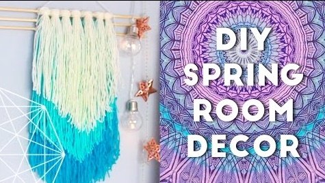 DIY Spring Room Decor Ideas and Organization 2016
