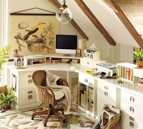 Cool Attic Home Office Designs - Ideas - Design - Home Office