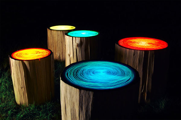 Nature-Inspired Items From Wood Stumps - Design - Ideas - Tips - Wood Stump - Design News