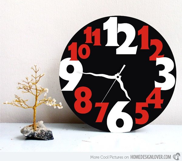 15 Modern Wall Clock Designs Good for Wall Decor