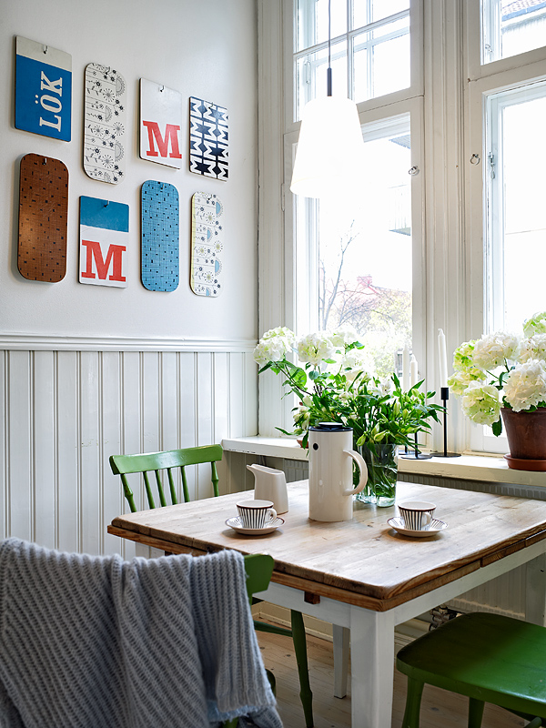 White House with Scandinavian Style - Interior Design - Scandinavian Style