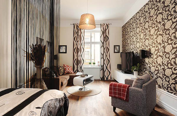 Small Area but Unique Idea in Stockholm Apartment - Interior Design - Apartment
