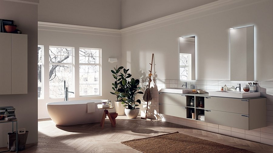 Phòng tắm đẹp trang nhã mang phong cách minimalist