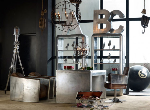 Sophisticated and Creative Eclectic-Vintage Room Designs by Timothy Oulton - Design - Interior Design - Design News - Photos
