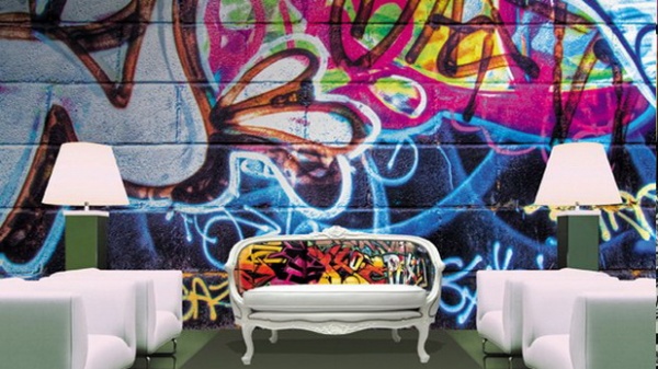 Phòng ngủ cho teen cá tính hơn với tranh vẽ tường Graffiti - Phòng cho teen