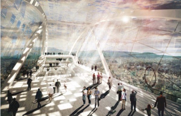 Amazing Circular Tower at Taichung City - Design Public