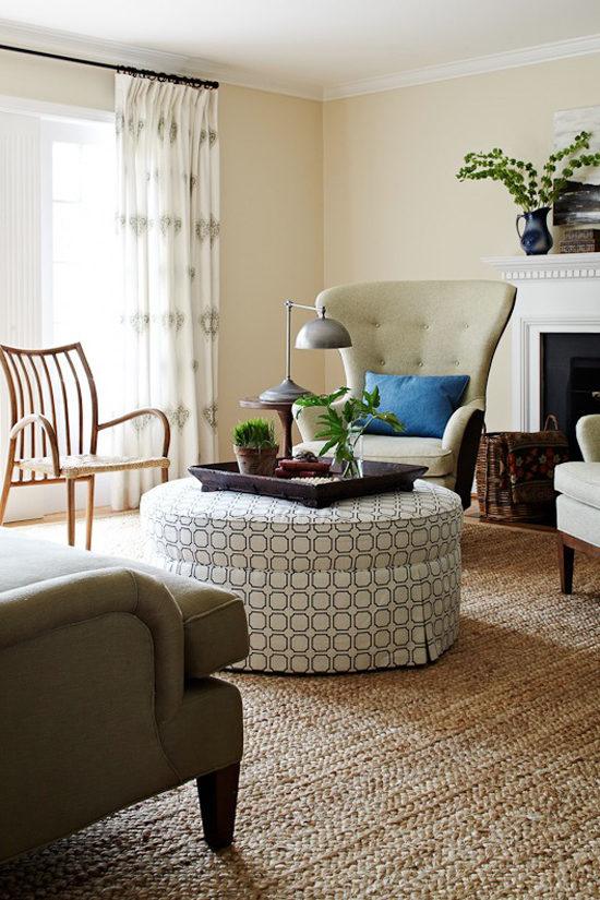 Xu hướng mới: Hô biến ghế ottoman thành bàn cà phê - Trang trí - Ý tưởng - Đồ trang trí - Thiết kế - Xu hướng - Phòng khách - Ghế - Bàn