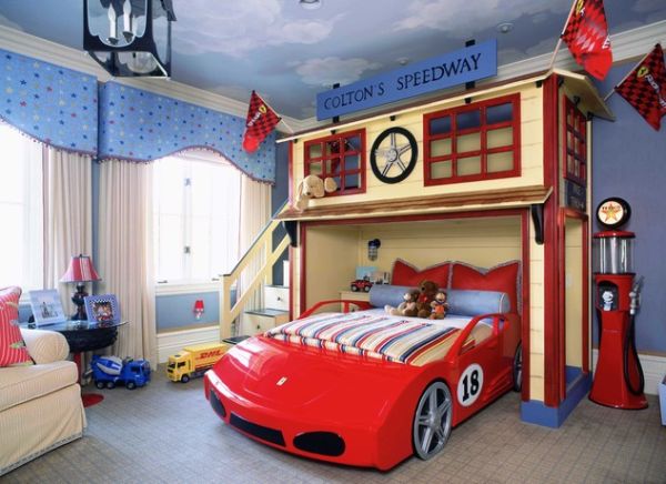 Giường ngủ xinh dành cho trẻ em - Nội thất - Giường - Phòng trẻ em