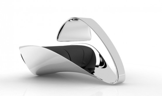 Luxurious Chair Inspired By A Swan Sleeping - Chair - Interior Design - Furniture