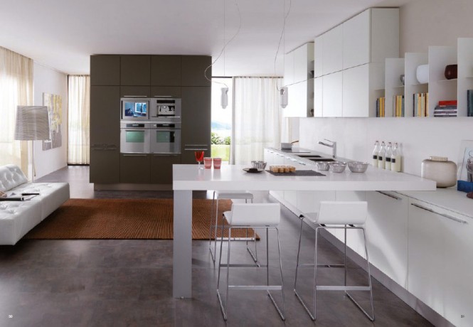 Fabulous living spaces designs from Euromobil - Interior Design