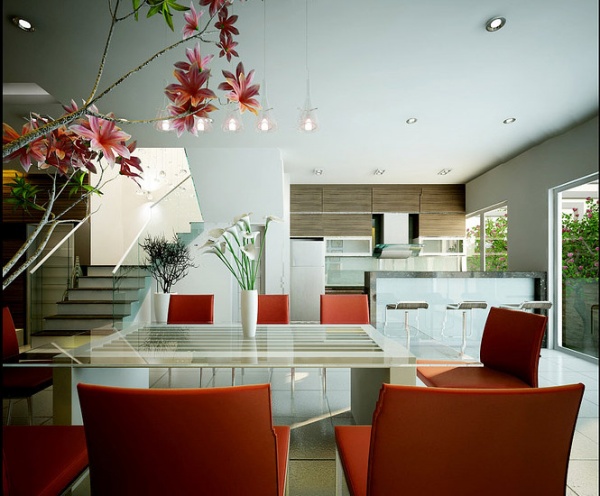 East meets West in Dream Home Interiors by Open Design, Vietnam - Interior Design - Open Design