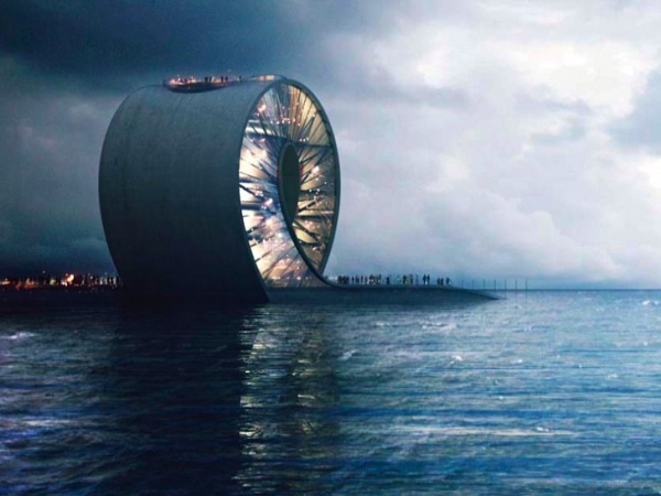 Gorgerous Design in Sweeping Wave-Shaped St. Petersburg Pier, Florida - Design - Idea