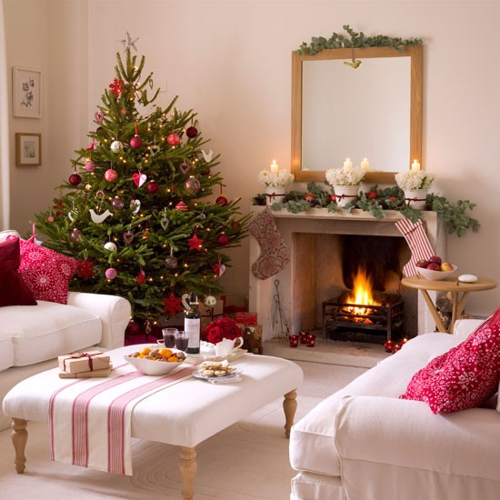 10 Christmas living room decorating ideas - ไอเดีย - ห้องนั่งเล่น - Christmas