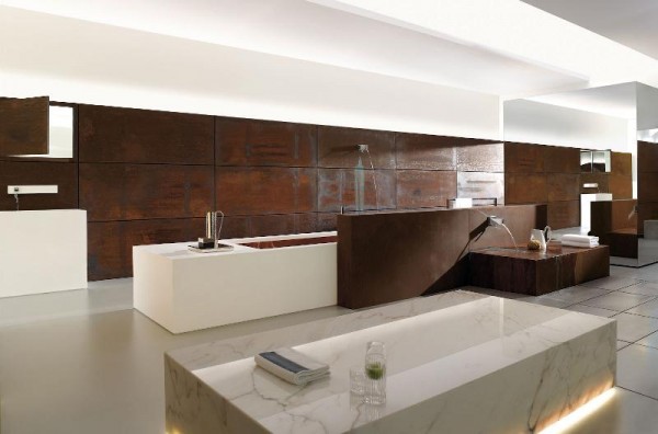 Phòng tắm sang trọng chẳng khác nào Spa cao cấp - Dornbracht - Trang trí - Ý tưởng - Nhà thiết kế - Thiết kế đẹp - Mẹo và Sáng Kiến - Nội thất - Phòng tắm