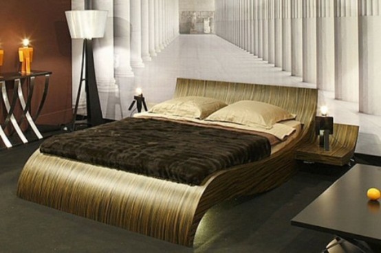 Giường có kiểu dáng bắt mắt cho người thích sự mới lạ - Nội thất - Thiết kế đẹp - Ý tưởng - Giường - Phòng ngủ