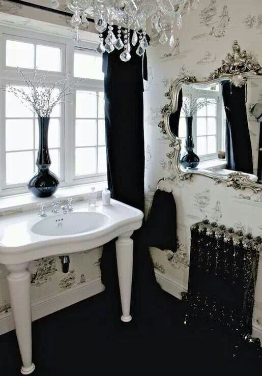 Ý tưởng thiết kế phòng tắm theo phong cách Gothic - Trang trí - Ý tưởng - Thiết kế - Nội thất - Xu hướng - Phòng tắm - Gothic