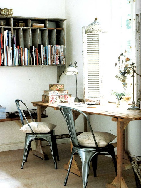 Phòng làm việc đẹp theo phong cách rustic - Thiết kế - Phòng làm việc