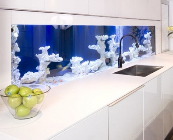 Beautiful Aquariums in Home Interiors - Aquarium - Decoration - Ideas - For Pet