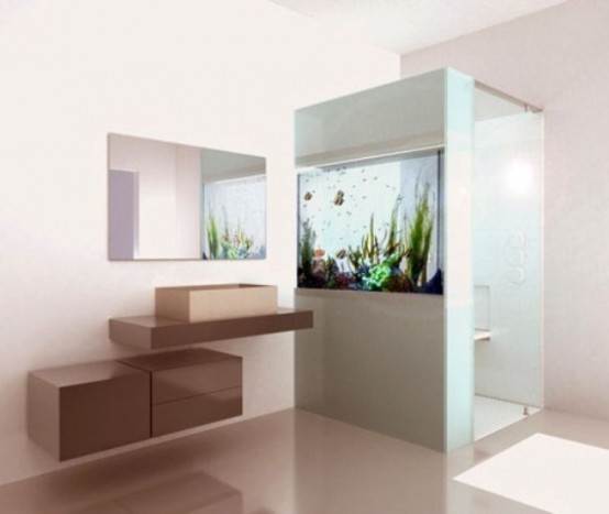 Beautiful Aquariums in Home Interiors - Aquarium - Decoration - Ideas - For Pet