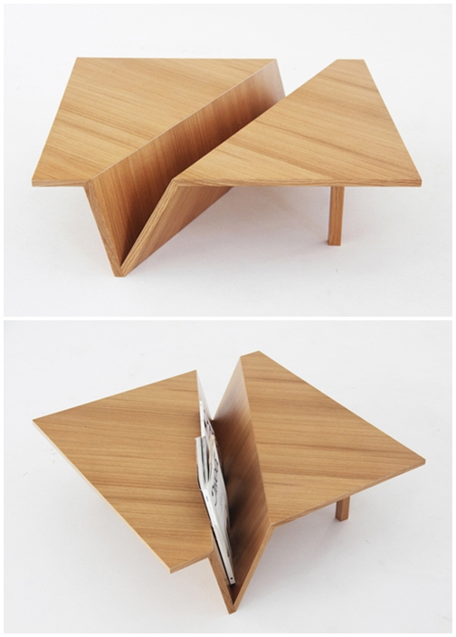 "โต๊ะกาแฟโอริกามิ" ฉีกกรอบการใช้โต๊ะแบบเดิม ๆ - โต๊ะกาแฟโอริกามิ - การออกแบบโต๊ะสวย ๆ - โต๊ะโอริกามิ - โต๊ะไม้อัด - โต๊ะดีไซน์เก๋ - เฟอร์นิเจอร์ - โต๊ะแต่งบ้าน