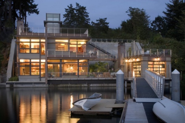 Cliff House hiện đa và thơ mộng tại Gig Hatrbor, Washington - Gig Harbor - Washington - Scott Allen - Cliff House - Trang trí - Kiến trúc - Ý tưởng - Nhà thiết kế - Nội thất - Thiết kế đẹp - Nhà đẹp - Tin Tức Thiết Kế
