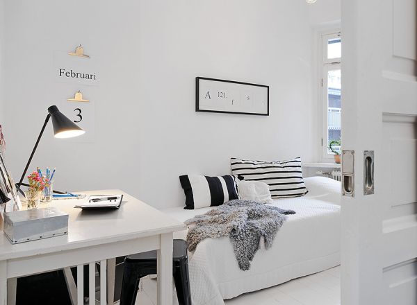 Phòng ngủ đẹp hiện đại theo phong cách Scandinavian