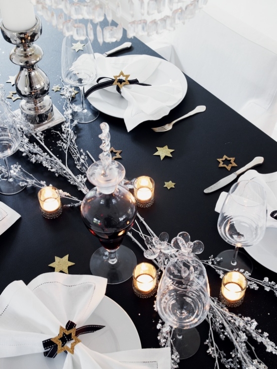 Eye-catching New Year's Tablescape Decor Ideas - Ideas - Decoration - Design Trend - Dinning Room - New Year 2013