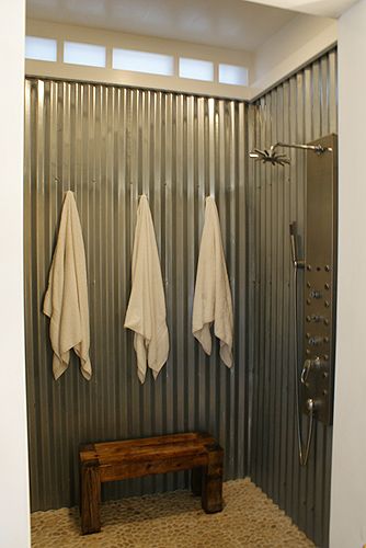Phòng tắm ngoạn mục với thiết kế mở - Phòng tắm - Thiết kế