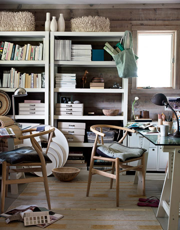 จัดห้องทำงานในบ้านให้สบายๆ ไม่เครียด - ออกแบบ - เคล็ดลับ - สีสัน - วอลเปเปอร์ - ห้องทำงาน - แต่งบ้าน - ไอเดีย