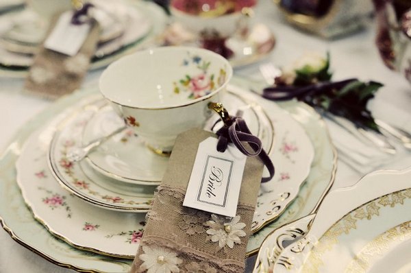Vintage Style in Your Dishes - Ideas - Dishes - Decoration