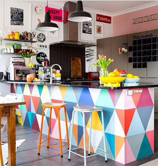 15 Colorful Kitchen Designs