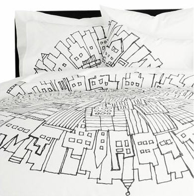 Urban mandala bed linens - CB2 - Bed Linen