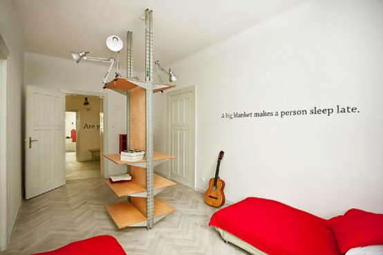 A nice example of a fresh and stylish minimalist space - Apartment - Design