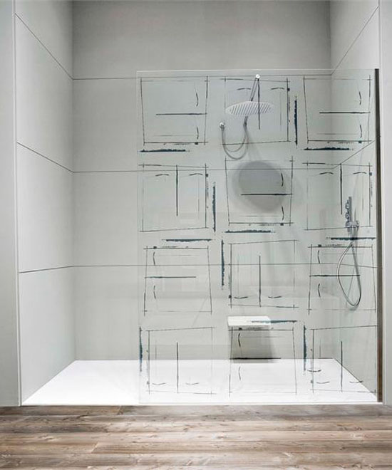 Vách ngăn phòng tắm đậm chất nghệ thuật - Trang trí - Nội thất - Ý tưởng - Thiết kế đẹp - Phòng tắm - Vách ngăn - Riccardo Fattori - Antonio Lupi