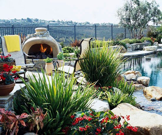 Wonderful Outdoor Fireplaces - Design - Outdoor - Fireplaces