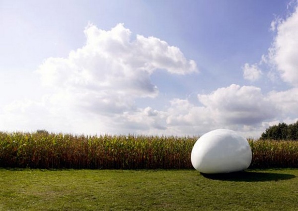 Văn phỏnòng di động 'Blob VB3' hình quả trứng cực độc - dmvA - 'Blob VB3' - Trang trí - Kiến trúc - Nhà thiết kế - Ý tưởng - Nội thất - Thiết kế đẹp - Tin Tức Thiết Kế - Phòng làm việc