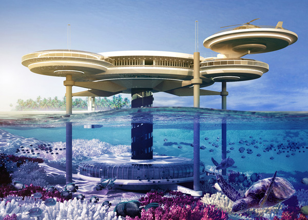 Extravant Water Discus Hotel Project for Dubai - Water Discus - Commercial Design - Design