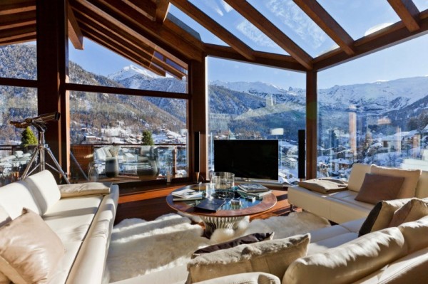 Trải nghiệm không gian thư thái tại khách sạn Chalet Zermatt Peak - Chalet Zermatt Peak - Trang trí - Kiến trúc - Ý tưởng - Nội thất - Thiết kế đẹp - Phòng làm việc - Khách sạn - Villa