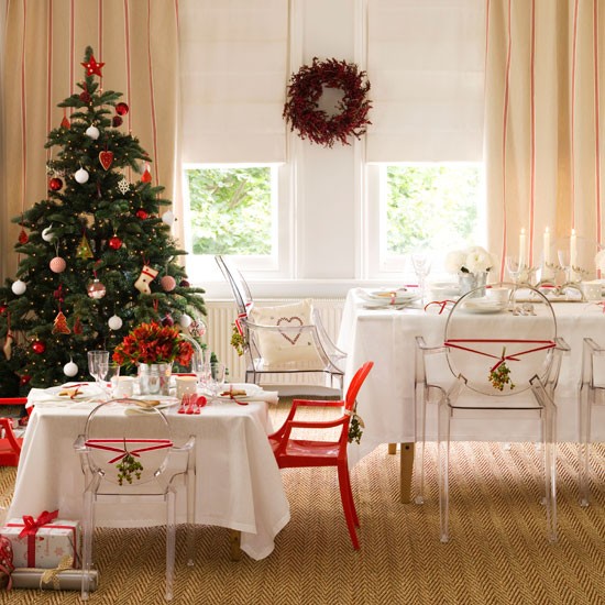 10 Christmas dining room looks